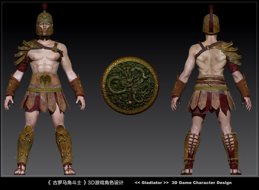 Xin JIN作品3D游戲角色設(shè)計