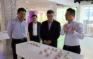 靜安區(qū)區(qū)委書(shū)記等領(lǐng)導(dǎo)蒞臨調(diào)研AIVA國(guó)際視覺(jué)藝術(shù)教育