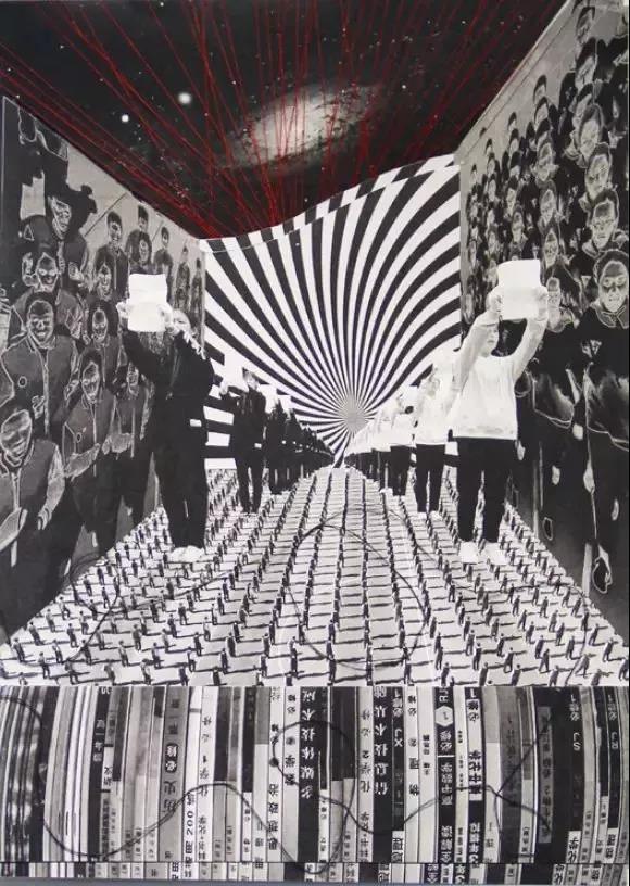 Clade可集學生作品集中的拼貼作品