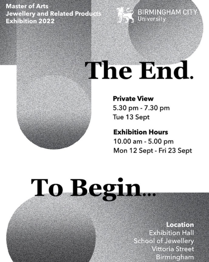 2022 BCU珠寶學(xué)院研究生畢業(yè)展